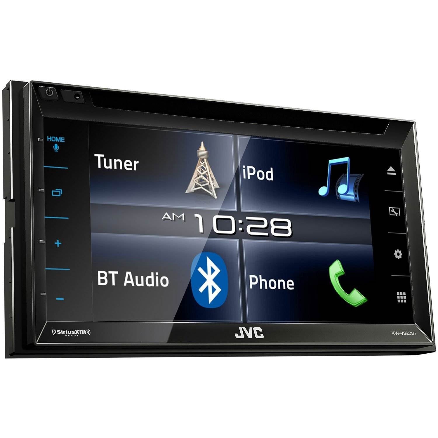 JVC 6.8" TouchScreen CD/DVD Car Player Bluetooth USB/SD Aux Receiver (Open Box)