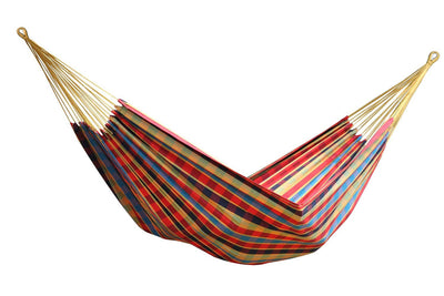 Vivere Brazilian Style Single Hammock for Camping or Outdoors, Cotton | BRAZ123