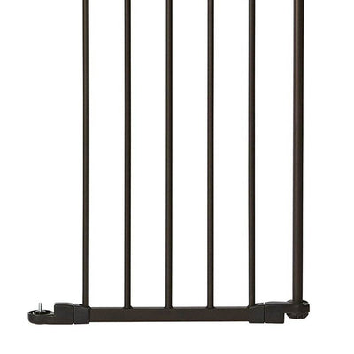 North States 6 Bar 15 Inch Bronze Extension for Decor Gate 4938 (Open Box)