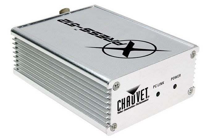 Chauvet DJ XPRESS-512 DMX USB Interface Lighting Controller & Software w/ Cable