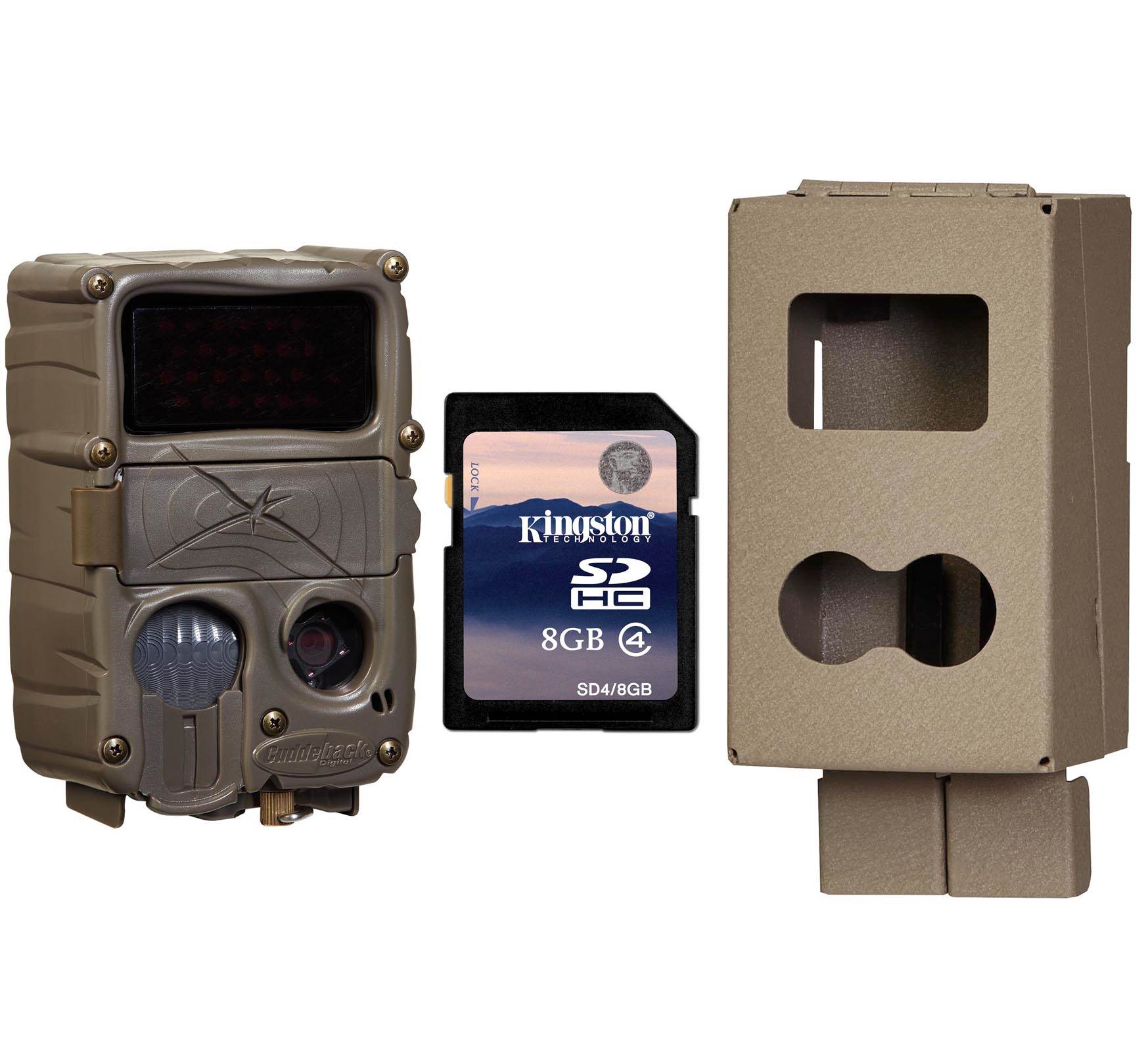 Cuddeback C3 No Glow 20MP Black Flash Xchange IR Game Camera w/ Case & SD Card