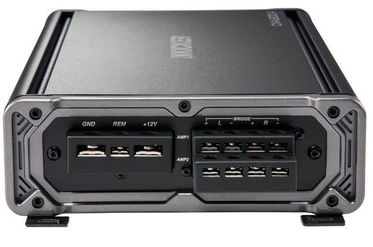 Kicker CXA300.4 300 Watt 4 Channel Car Stereo Amplifier +Amp Kit+Remote 43CXA300