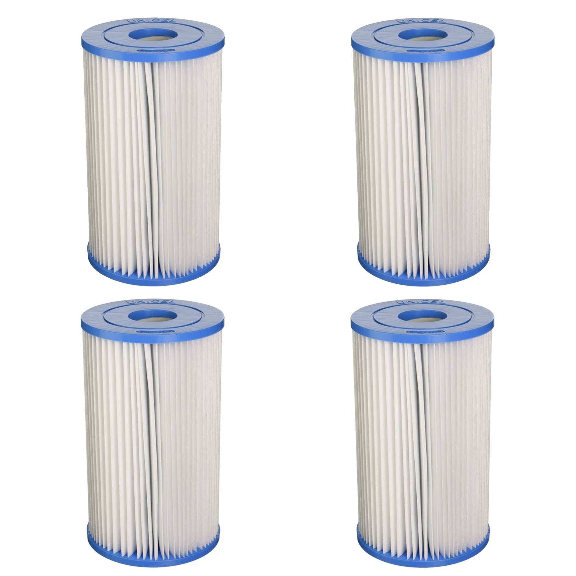 Unicel Swimming Pool/Spa PIN20 Replacement Filter Cartridge C5315 (4 Pack)