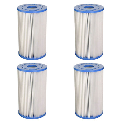 Unicel Swimming Pool/Spa PIN20 Replacement Filter Cartridge C5315 (4 Pack)