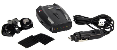 Cobra ESD-7100 9 Band 360° Police Car Radar Laser Detector w/ Traffic Alerts