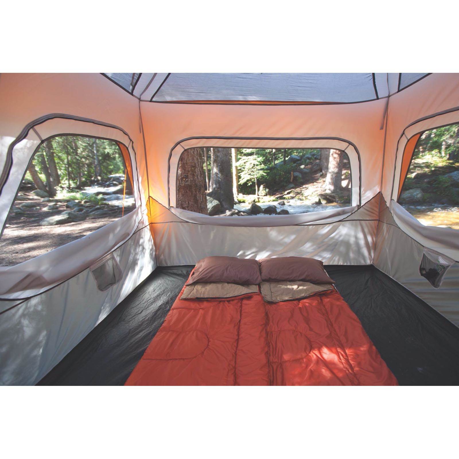 Coleman 2-in-1 4 Person Instant Family Camping Tent + Shelter w/Porch (Open Box)