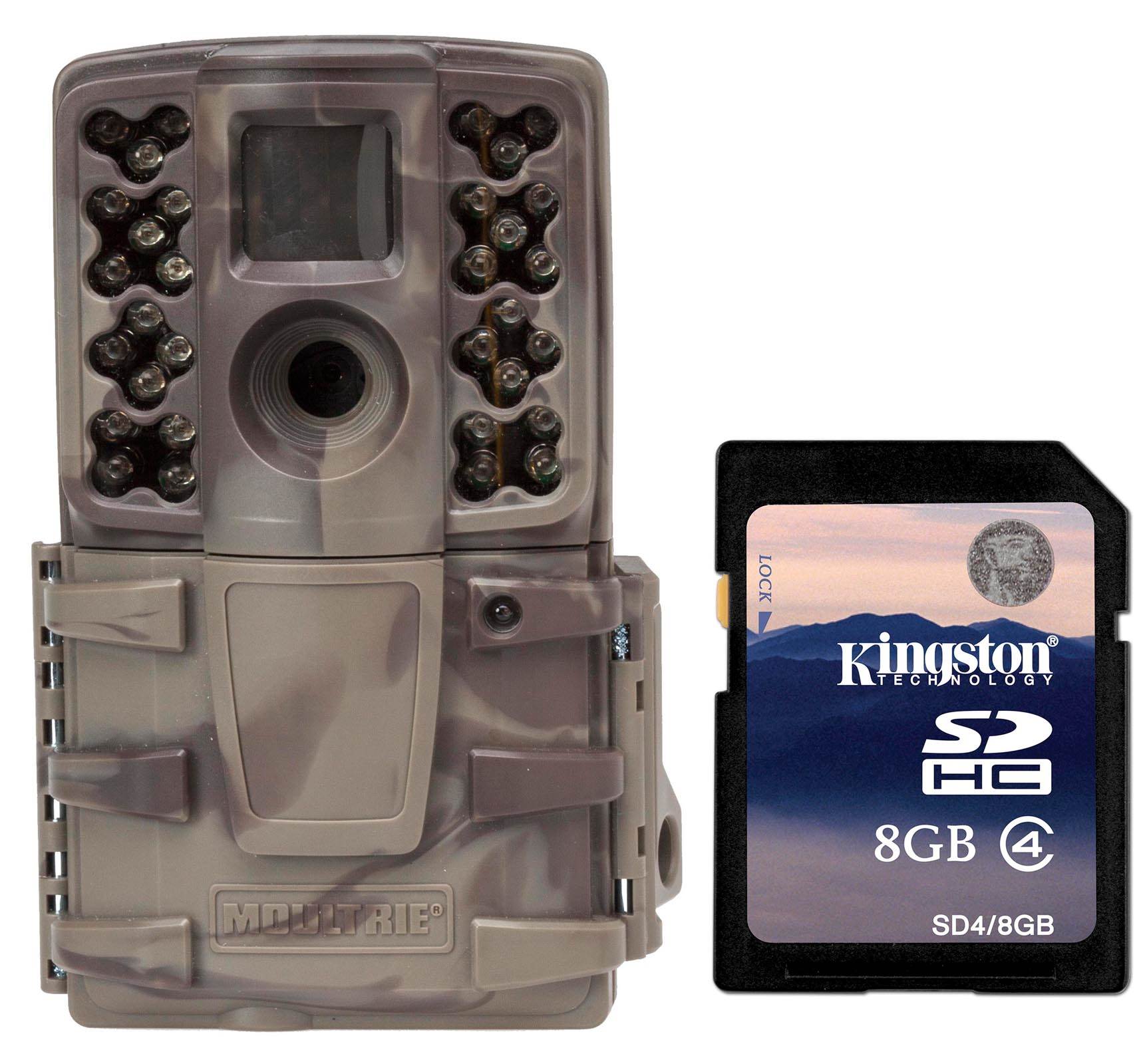 Moultrie No Glow Invisible 12 MP Mini A20i Infrared Trail Game Camera + SD Card