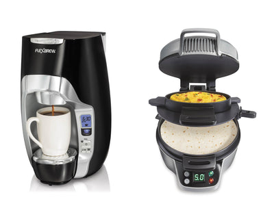 Hamilton Beach FlexBrew Single-Serve Coffeemaker and Breakfast Burrito Maker