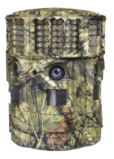 (2) Moultrie No Glow 14MP Panoramic 180i IR Game Hunting Cameras + SD Cards