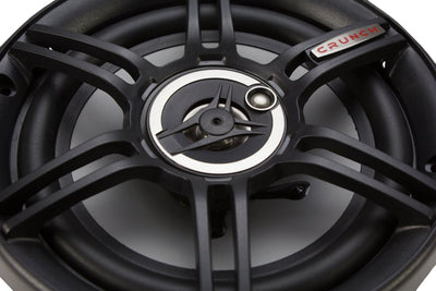 DS18 PRO 1" 350W Bullet Tweeter, Pair w/ Crunch 300W 6.5" Speakers (2 Pair)