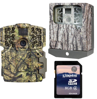Moultrie No Glow Invisible 20MP Mini 999i Infrared Game Camera w/ Case & SD Card
