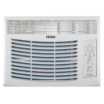 Haier HWF05XCL 5000 BTU 115V Window-Mounted Air Conditioner AC (Damaged)