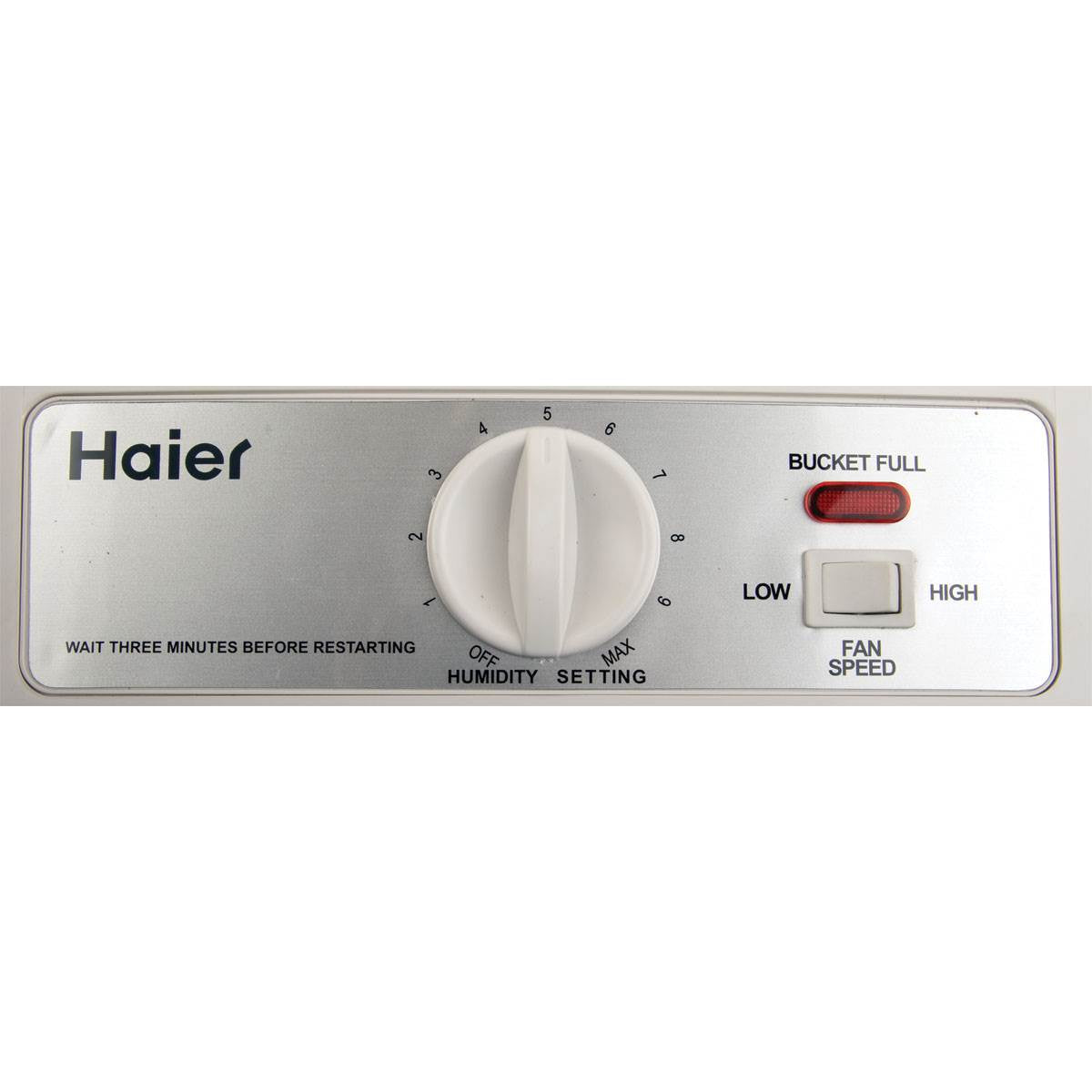 Haier 32 Pint Capacity Mechanical Control Dehumidifier with Wheels |  DM32M-T
