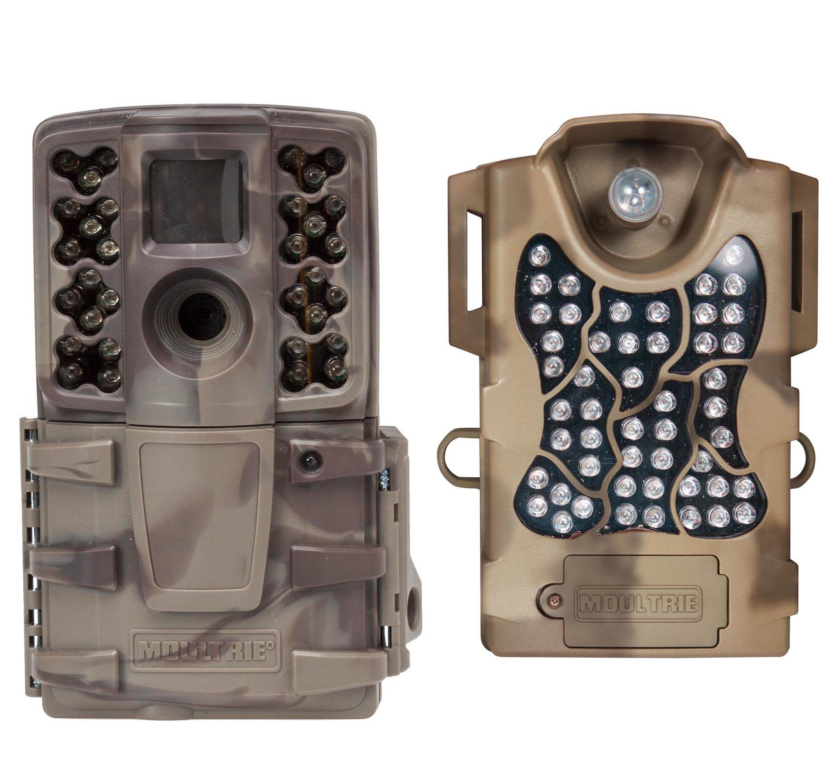 Moultrie No Glow Invisible 12 MP Mini A20i IR Trail Game Camera + Flash Extender