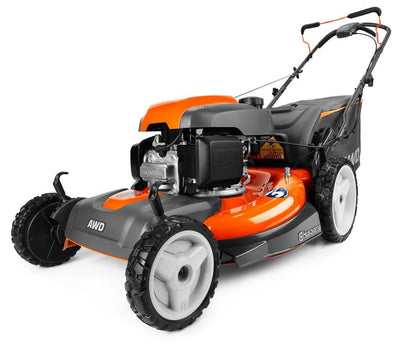 Husqvarna 190cc 22" Self-Propelled AWD 3-In-1 Gas Lawn Mower, Orange (Open Box)