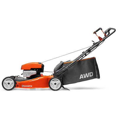 Husqvarna All-Wheel Drive 22-Inch Cutting Width Walk Behind Mower (Open Box)