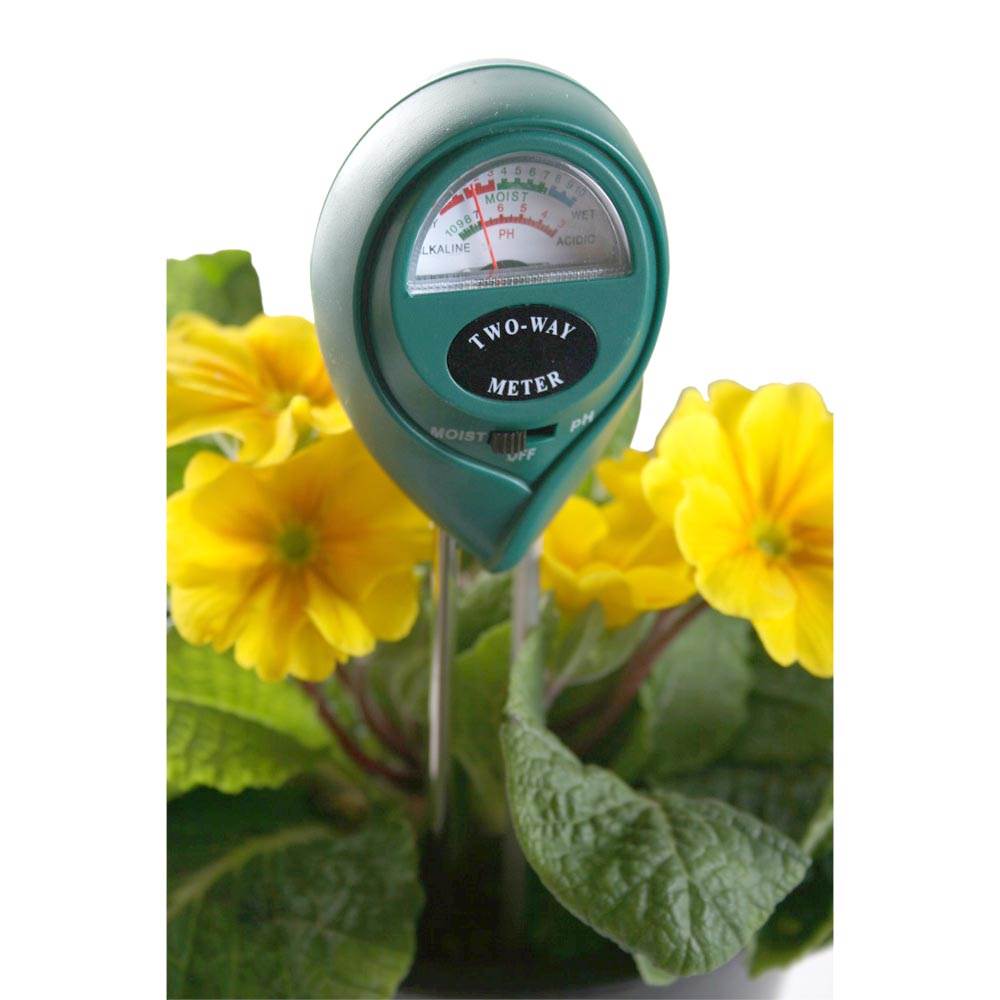 Active Air 2-Way Moisture and pH Meter for Household or Outdoor Plants(Open Box)