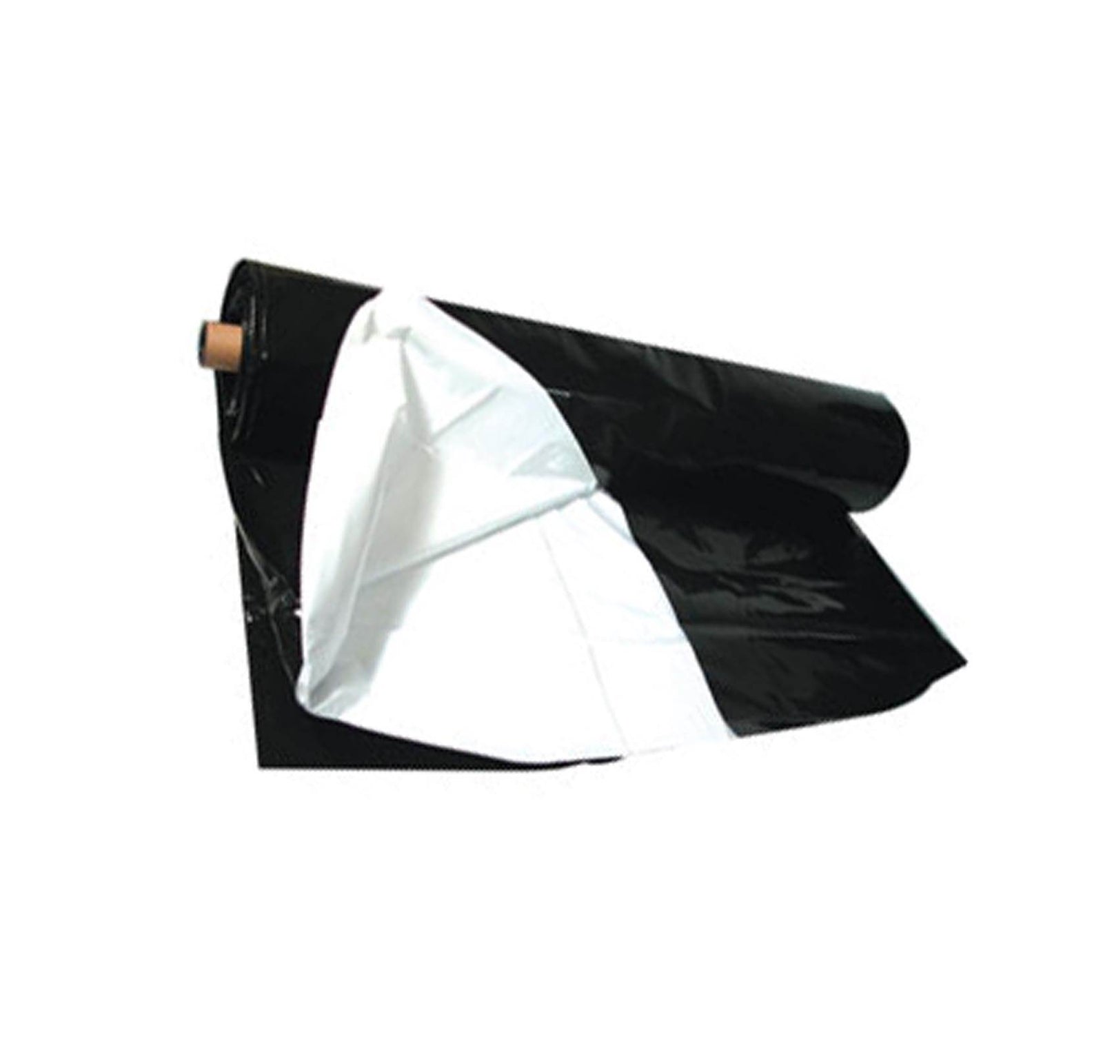 Hydrofarm Black And White 100'x10' Heavy-Duty Waterproof Poly Film (Open Box) - VMInnovations