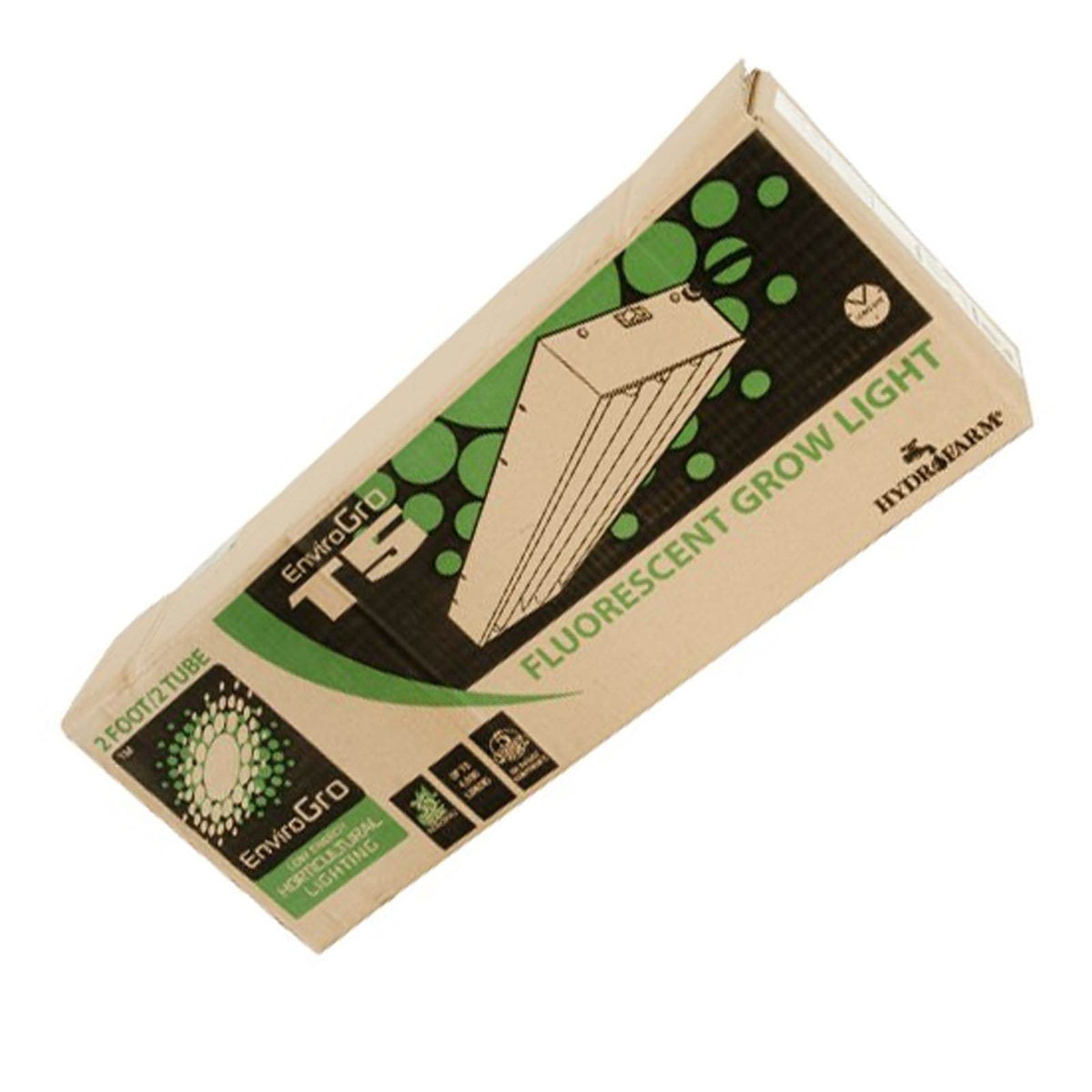 Hydrofarm Agrobrite 48 Watt 2 Tube Fluorescent Fixture with Lamps (For Parts)