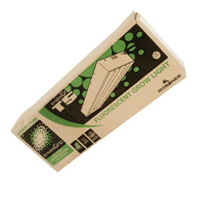 Hydrofarm Agrobrite 48 Watt 2 Tube Fluorescent Fixture with Lamps (For Parts)
