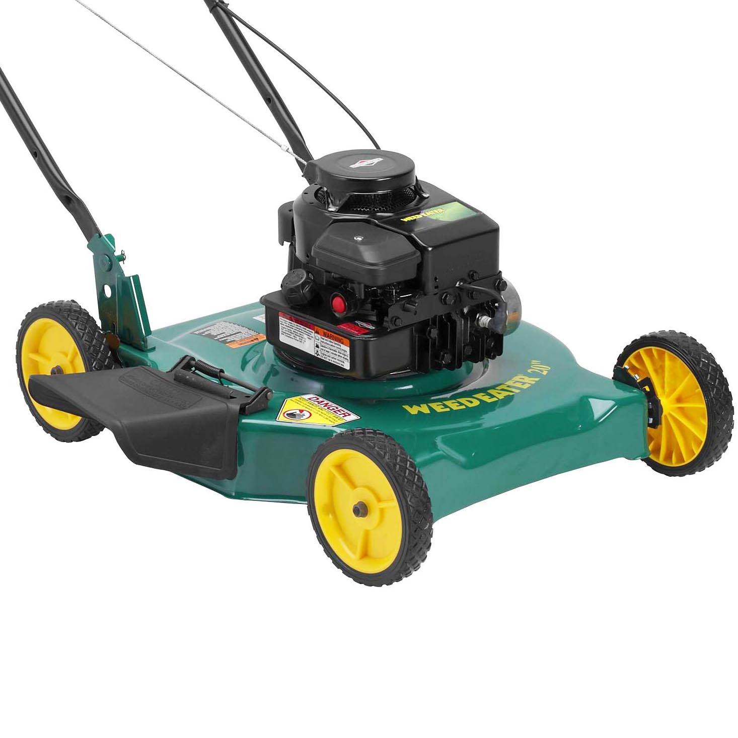 Weed Eater 20-Inch Cutting Width Side Discharge Lawn Mower, Green (Parts)