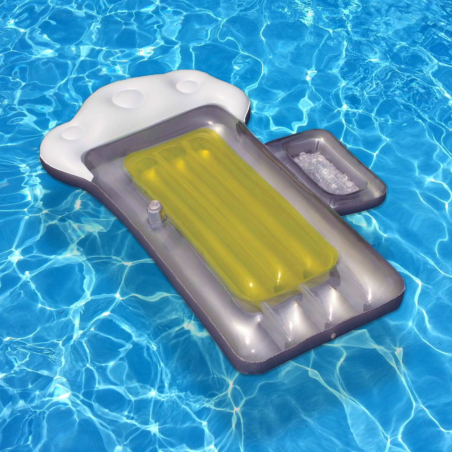 Swimline Inflatable Pizza Raft And Swimline Beer Mug Float Raft For Pool/Lake