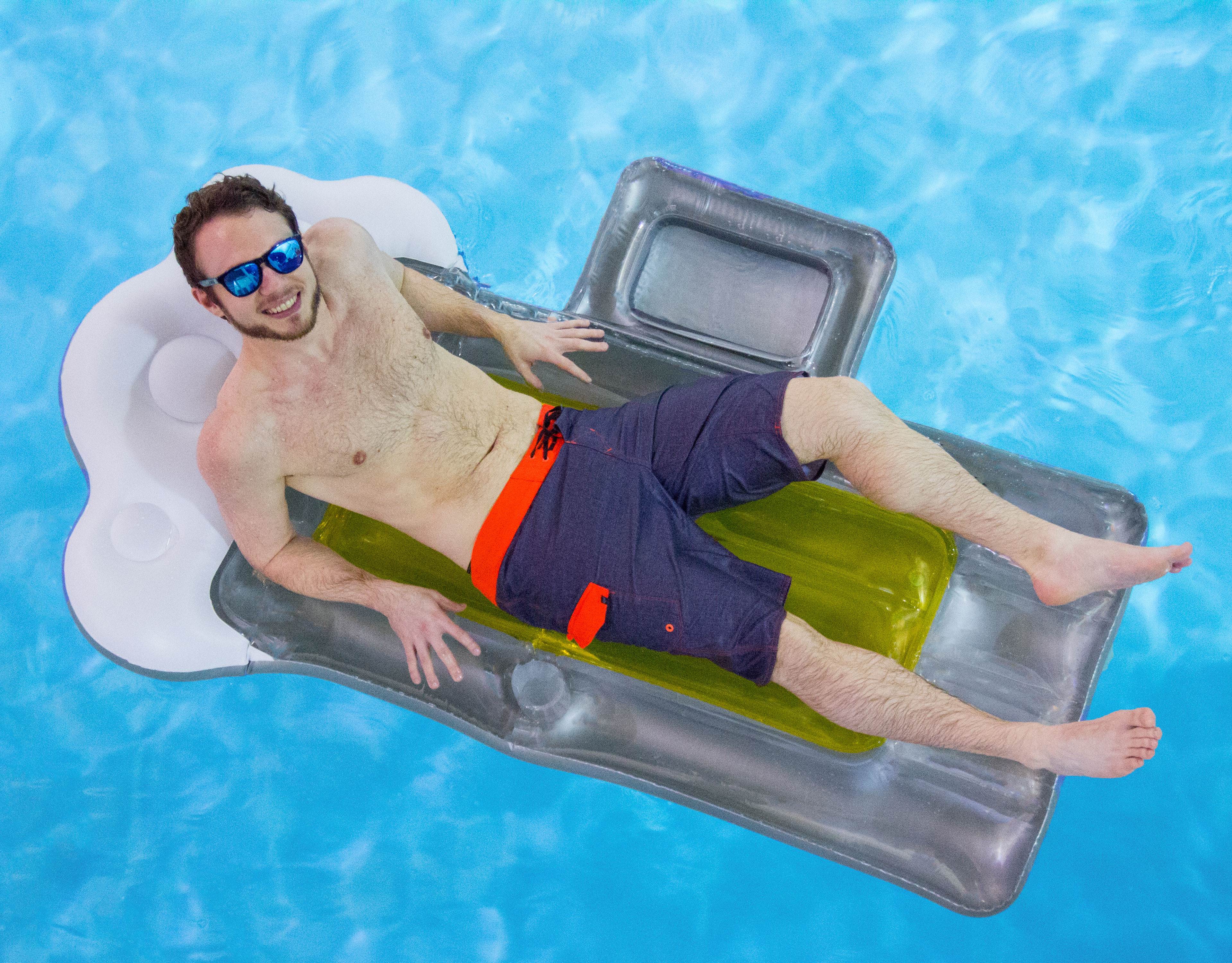 Swimline Inflatable Pizza Raft And Swimline Beer Mug Float Raft For Pool/Lake