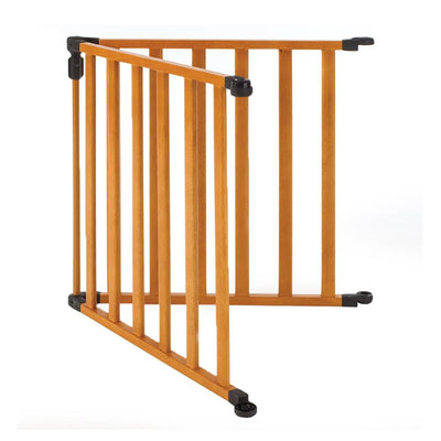 North States 3-in-1 Wood Superyard Baby/ Pet Gate and Play Yard + Extension Kit