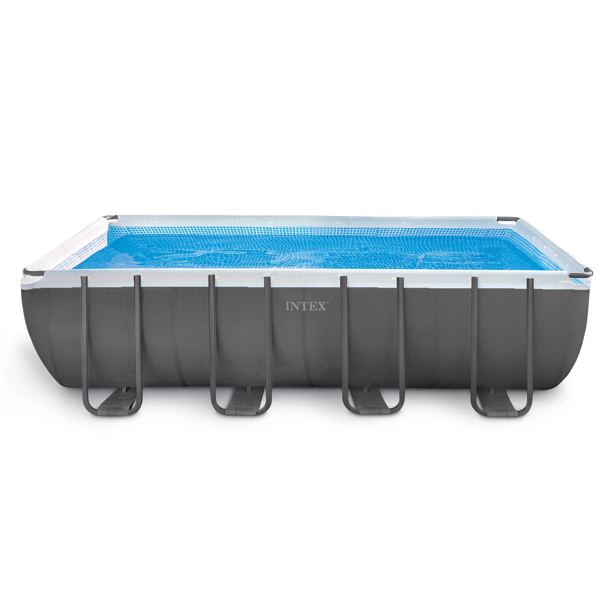 Intex 18' x 9' x 52" Rectangular Ultra Frame Above Ground Pool Set | (Open Box)