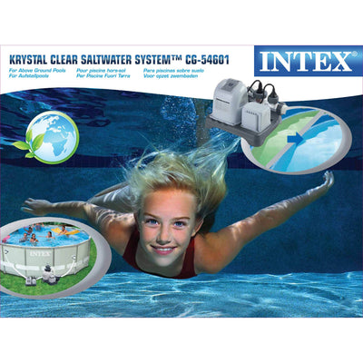 INTEX 120v Krystal Clear Saltwater System Chlorinator (Open Box)
