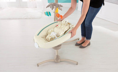 Fisher Price Soothing Savanna Cradle 'n Swing With Calming Vibrations (Open Box)