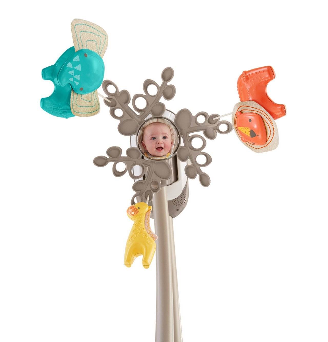 Fisher Price Soothing Savanna Cradle 'n Swing With Calming Vibrations (Open Box)