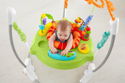 Fisher Price Roarin' Rainforest Colorful Spinning Jumperoo Entertainer(Damaged)