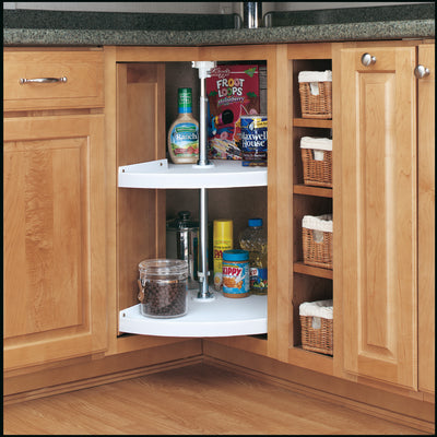 Rev-A-Shelf 6942-28-11-52 28" Pie Cut 2-Shelf Lazy Susan (Certified Refurbished) - VMInnovations