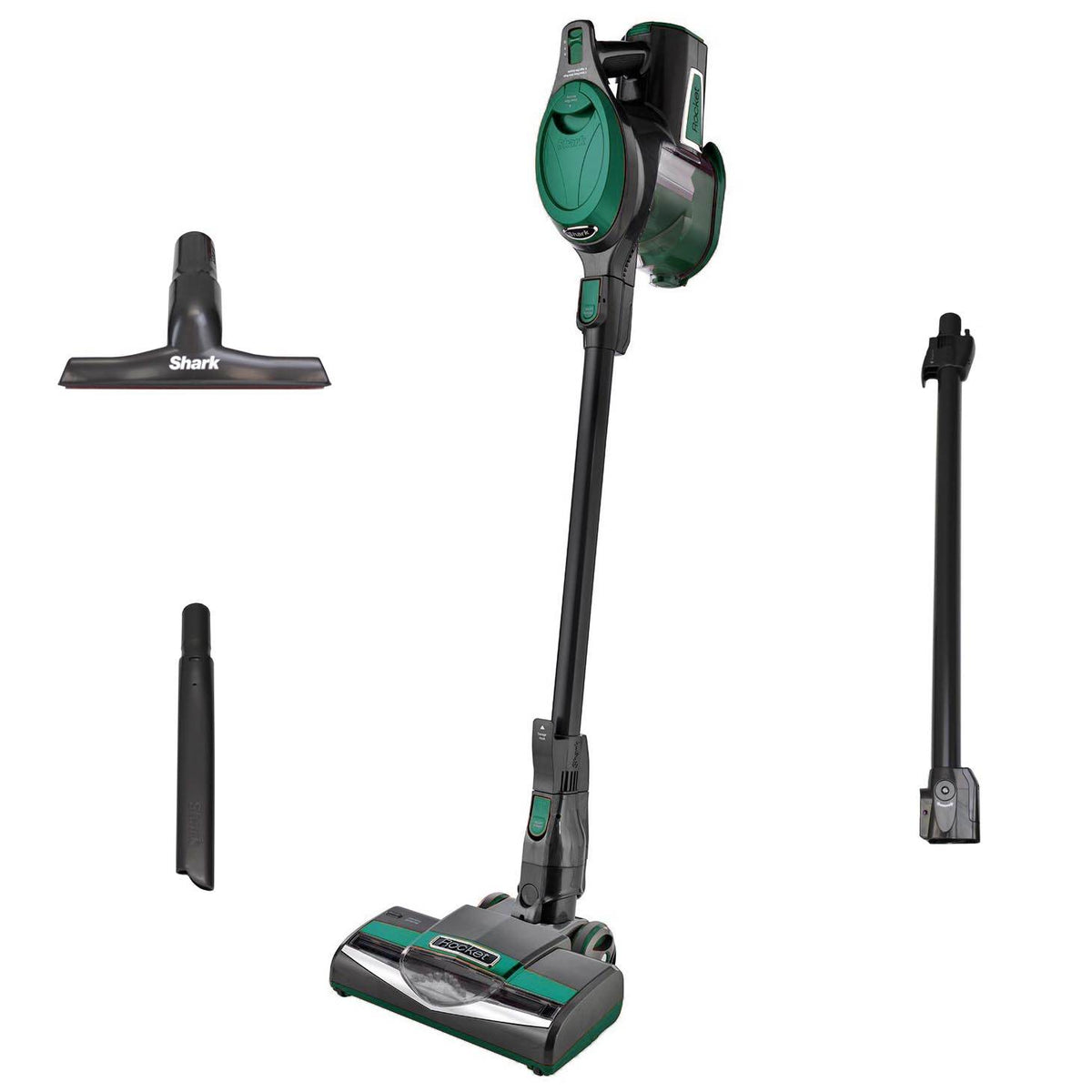 Shark Rocket Ultralight Swivel Green Vacuum, Refurbished HV300 (Open Box)