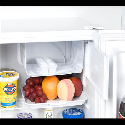 Haier 1.7-Cubic Foot Energy Star Compact Fridge With Freezer, White (Open Box)
