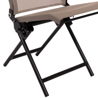 Summit Ultra-Quiet No-Shock Mesh Ground Seat For Hunting (Open Box)