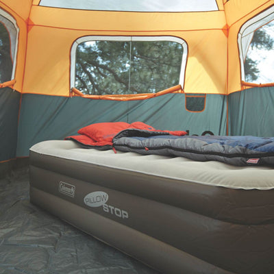 Coleman Queen Supportrest Plus PillowStop Double-High Air Bed/Pump (Open Box)