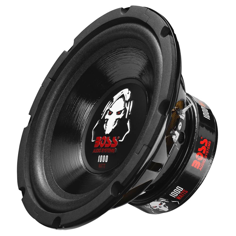 Boss Audio 8-Inch Dual Voice Coil 4-Ohm 1000-Watt Car Subwoofer, Black | P80DVC