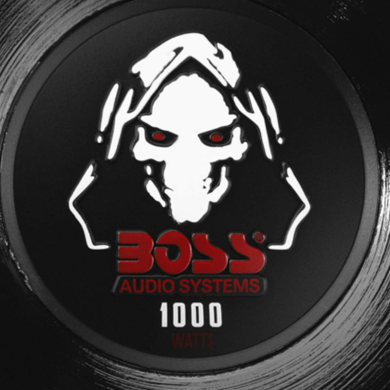 Boss Audio 8-Inch Dual Voice Coil 4-Ohm 1000-Watt Car Subwoofer, Black | P80DVC