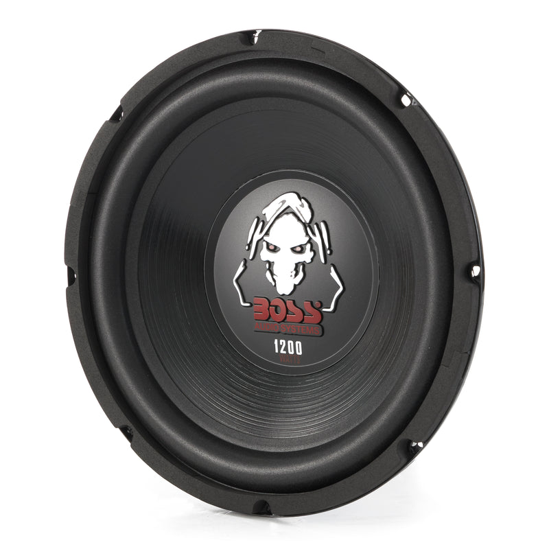 Boss Audio 10-Inch Single Voice Coil 4-Ohm 1200 Watt Subwoofer Sub | P10SVS