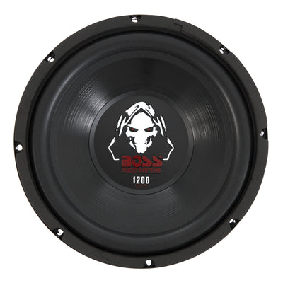 Boss Audio 10-Inch Single Voice Coil 1200 Watt Max Subwoofer (4 Pack) | P10SVS - VMInnovations