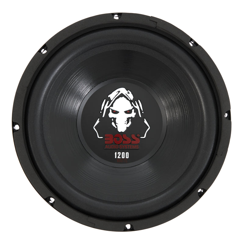 Boss Audio 10-Inch Single Voice Coil 4-Ohm 1200 Watt Subwoofer Sub | P10SVS