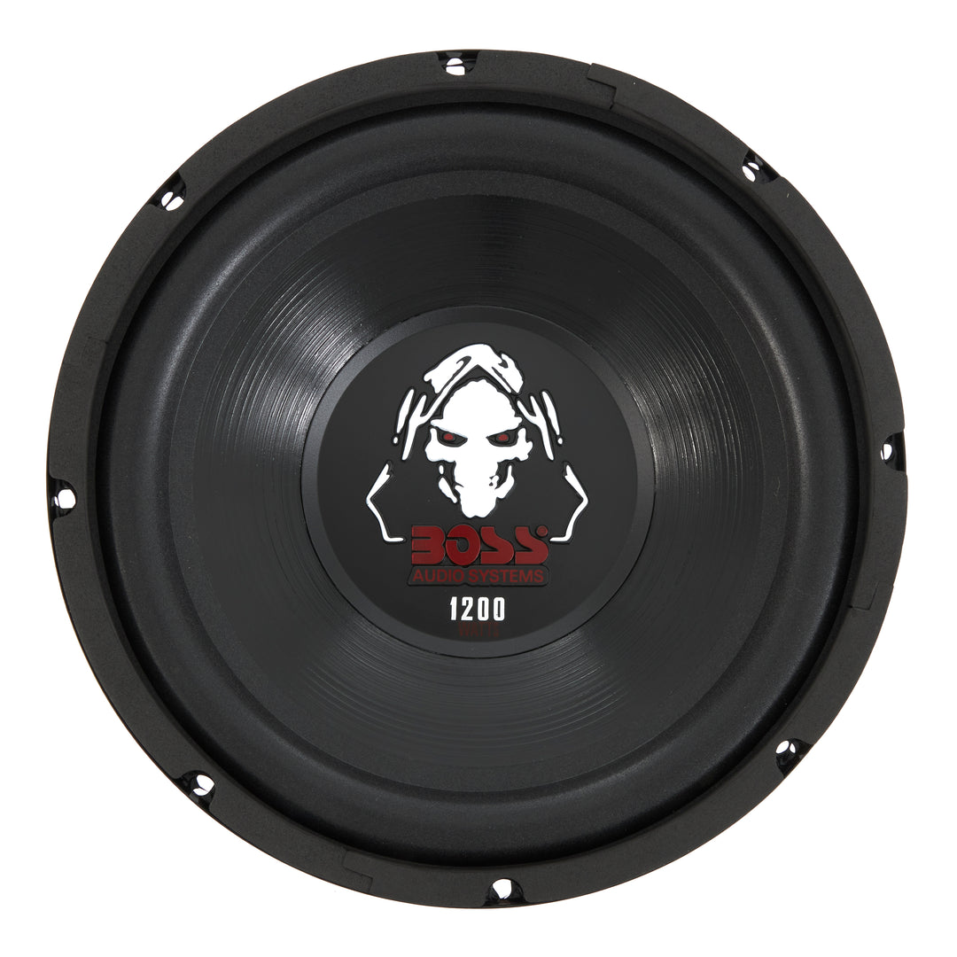 Boss Audio 10-Inch Single Voice Coil 1200 Watt Max Subwoofer (2 Pack) | P10SVS - VMInnovations