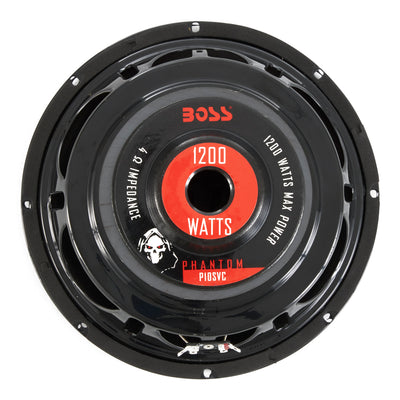 Boss Audio 10-Inch Single Voice Coil 4-Ohm 1200 Watt Subwoofer Sub | P10SVS