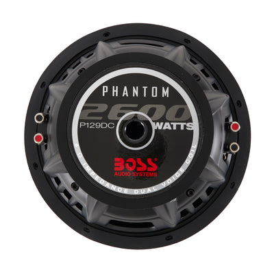 Boss Audio 12-Inch 2600-Watt Car Power Subwoofer DVC Power Sub (4 Pack) | P129DC