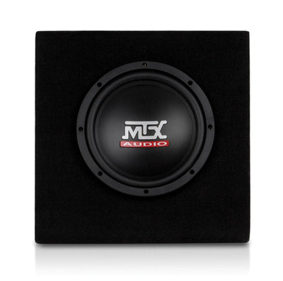 MTX AUDIO RTP8A 8" 120W Car Loaded Subwoofer Enclosure Amplified Box Vented