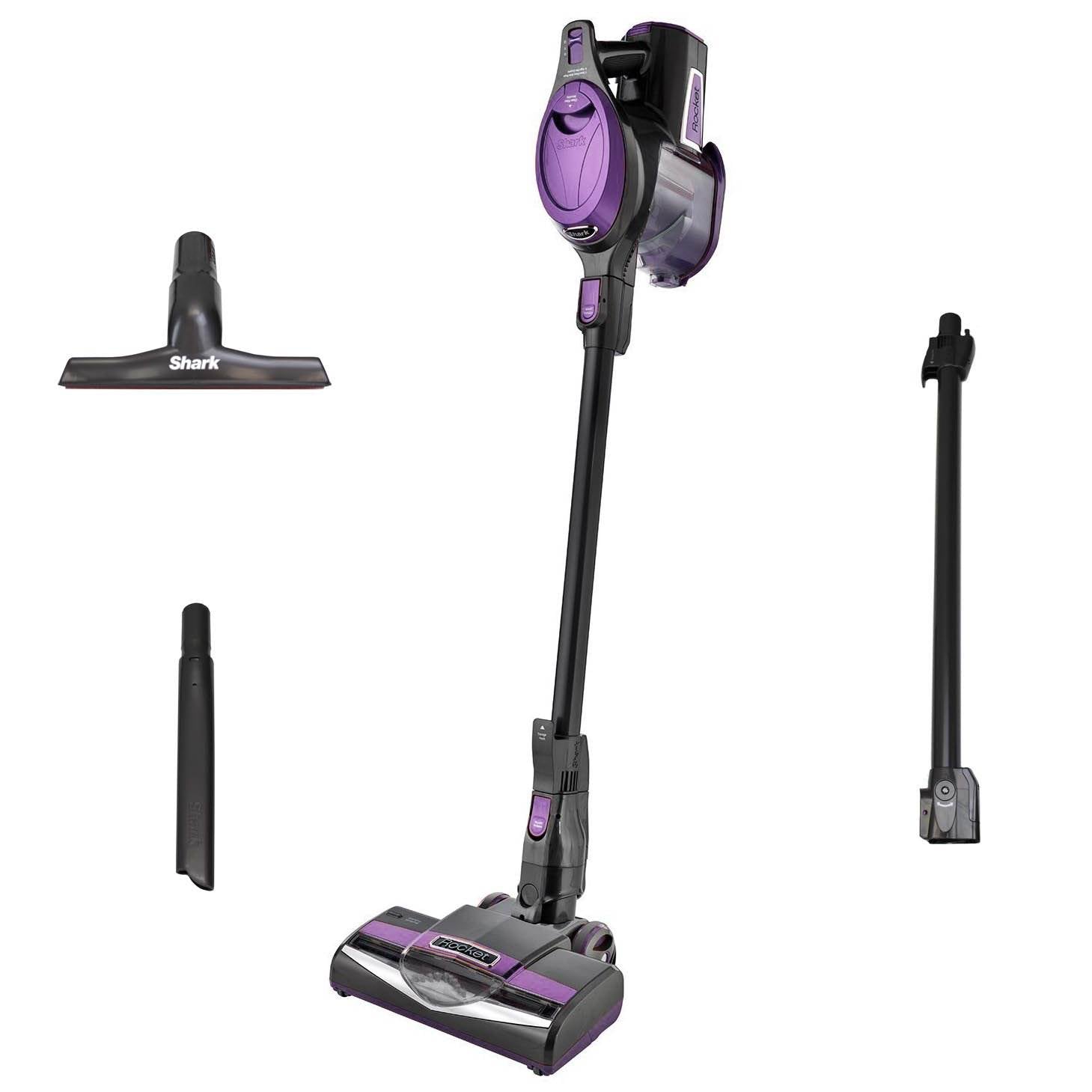 Shark Rocket Ultralight Upright Swivel Purple Vacuum Refurb HV300 (Open Box)