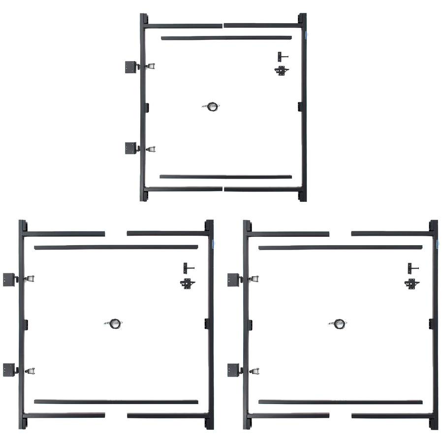 Adjust-A-Gate Gate Building Kit, 60"-96"(2 Pack) w/ Gate Building Kit, 36"-60" - VMInnovations