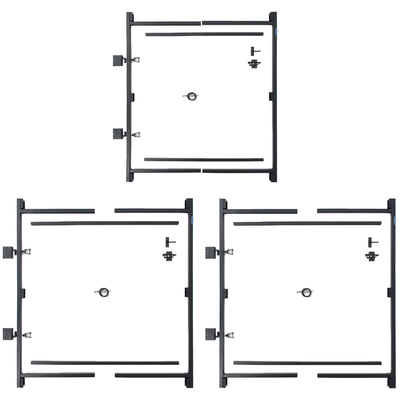 Adjust-A-Gate Gate Building Kit, 60"-96"(2 Pack) w/ Gate Building Kit, 36"-60"